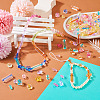 200Pcs 10 Styles Transparent Acrylic Beads TACR-TA0001-28-7