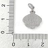 Brass Micro Pave Cubic Zirconia Pendants KK-U032-07P-3