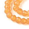 Imitation Jade Glass Beads Strands GLAA-T028-3mm-11C-3
