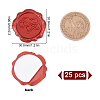 Adhesive Wax Seal Stickers DIY-WH0201-07A-4