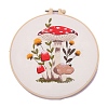 DIY Mushroom Pattern Embroidery Kits for Beginner PW-WG19BB4-03-1