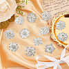 Rhinestone Brooch with Alloy Findings JEWB-WH0020-01-2