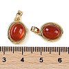 Natural Carnelian(Dyed & Heated) Pendants KK-P283-45G-3