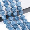Dyed Natural White Jade Beads Strands G-T143-16E-1