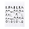 Nail Art Stickers Decals MRMJ-R128-1340-1