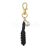 2Pcs 2 Colors Baseball Bat Seed Beaded Pendant Decoration HJEW-MZ00180-3