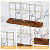 2-Tier Iron Earring Display Stands EDIS-WH0016-054-5