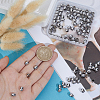 120Pcs 304 Stainless Steel European Beads STAS-BBC0009-79P-3
