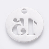 Non-Tarnish 304 Stainless Steel Pendants X-STAS-F233-15-P-2