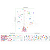 PVC Height Growth Chart Wall Sticker DIY-WH0232-023-2