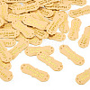 40Pcs PU Leather Craft Label Tags DIY-TADJ0001-22H-2