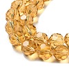 Transparent Glass Beads X-EGLA-A035-T10mm-D17-4