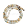 Natural Flower Amazonite Beads Strands G-H230-36-4