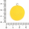 Opaque Resin Imitation Fruit Pendants RE-CBA3138-01G-P-3