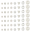 400Pcs 8 Styles Alloy Spacer Beads FIND-YW0011-14-2