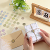 CRASPIRE 5 Sheets 5 styles PVC Self Adhesive Wax Seal Stickers DIY-CP0009-83-3