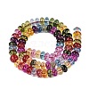 Crackle Transparent Glass Beads Strands GLAA-N074-02A-01-2