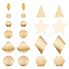 ARRICRAFT 40pcs 10 style Zinc Alloy Charms PALLOY-AR0001-33-1