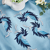 Gorgecraft 4Pcs 2 Style Leaf Computerized Embroidery Cloth Iron on/Sew on Patches DIY-GF0005-33C-5