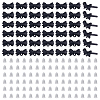 42Pcs Spray Painted Alloy Stud Earring Findings FIND-ME0004-22A-1