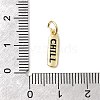 Brass Enamel Charms KK-P338-01G-D01-3