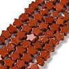 Natural Red Jasper Beads Strands G-G085-B56-02-2