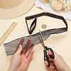Linen Ribbon OCOR-WH0082-182B-02-3
