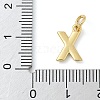 Brass Charms KK-I382-08G-X-3