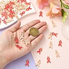 60Pcs 2 Colors Alloy Enamel Pendants ENAM-YW0004-37-4