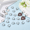 24Pcs 304 Stainless Steel Hoop Earring Findings FIND-SC0017-16B-3