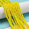 Opaque Glass Beads Stands EGLA-A035-P3mm-D04-3