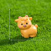 Resin Potted Plant & Animals Mini Model PW-WG442D2-08-1