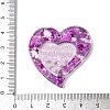 Valentine's Day Printed Opaque Acrylic Pendants FIND-D283-11D-3