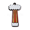 Circus Theme Printed Acrylic Pendants OACR-D008-06T-1