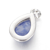 Natural Sodalite Pendants G-L512-C05-3