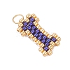 Handmade MIYUKI Seed Beads PALLOY-MZ00867-09-3