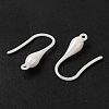 Hypoallergenic Bioceramics Zirconia Ceramic Ear Hooks EJEW-F340-11-2