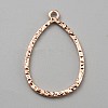 Alloy Open Back Bezel Pendants FIND-TAC0017-41D-RG-1