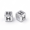 Plated Acrylic Beads PB43C9308-H-2