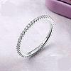 Anti-Tarnish Rhodium Plated 925 Sterling Silver Finger Rings RJEW-FF0008-008P-17mm-4