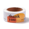 Rectangle Thank You Theme Paper Stickers DIY-B041-24B-2