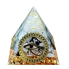 Orgonite Pyramid Resin Energy Generators PW-WG46682-01-5