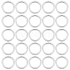 Unicraftale 100Pcs 304 Stainless Steel Linking Ring STAS-UN0041-24-1