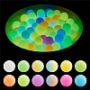 24Pcs 12 Colors Round Luminous Silicone Beads JX328A-01-1