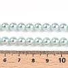 Glass Pearl Beads Strands HY-G002-01C-12-3