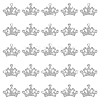 25Pcs Alloy Rhinestone Cabochons FIND-GA0007-48B-1