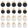 40Pcs 4 Styles Alloy Pendants FIND-SC0009-67-1