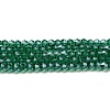 Transparent Electroplate Glass Beads Strands LS-EGLA-A039-T2mm-A10-1