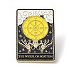 Fashion Tarot Card Enamel Pin JEWB-P008-J05-1