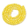 Electroplate Glass Beads Strands LS-EGLA-A044-P3mm-B04-3